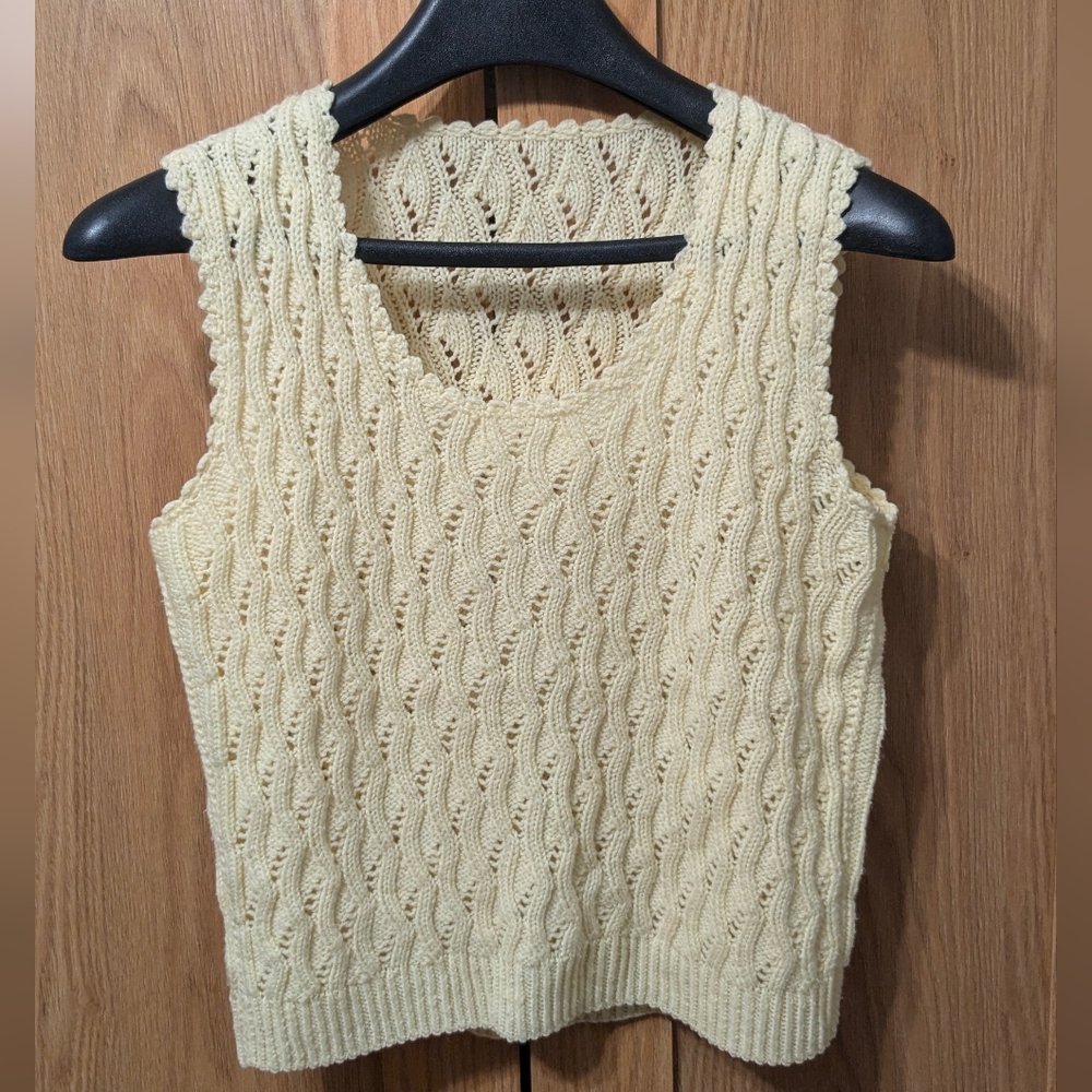 Handmade Crochet Tank/Vest